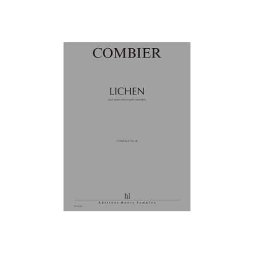 LEMOINE COMBIER JEROME - LICHEN - CONDUCTEUR