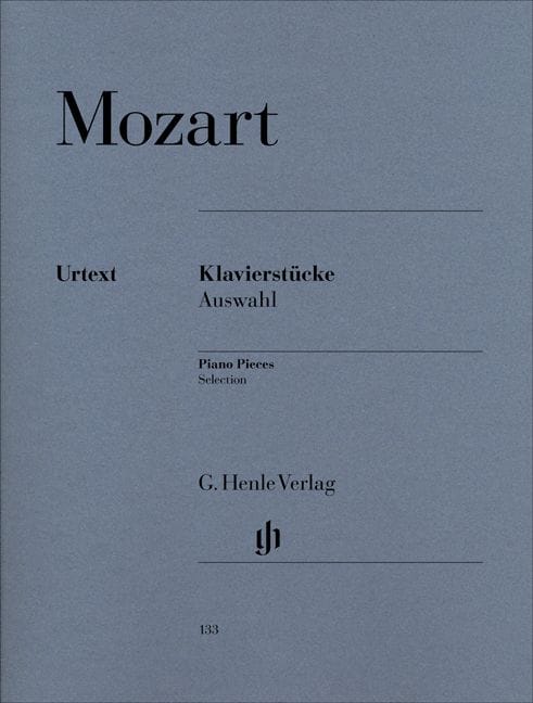 HENLE VERLAG MOZART W.A. - PIANO PIECES, SELECTION