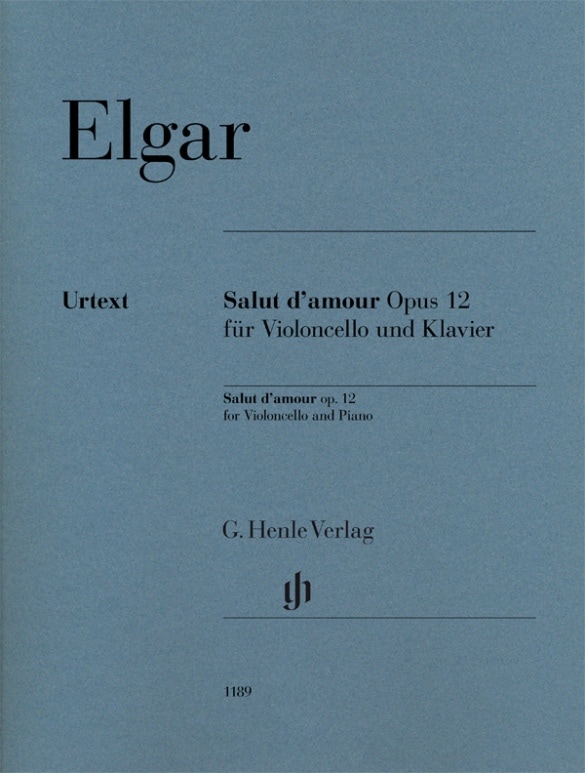 HENLE VERLAG ELGAR EDWARD - SALUT D'AMOUR OP.12 - VIOLONCELLE & PIANO