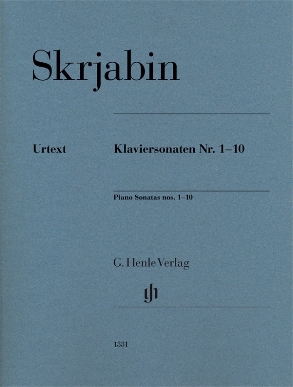 HENLE VERLAG SCRIABINE A. - PIANO SONATAS 1-10