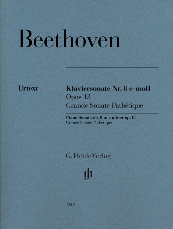 HENLE VERLAG BEETHOVEN L.V. - PIANO SONATA N°8 OP.13 