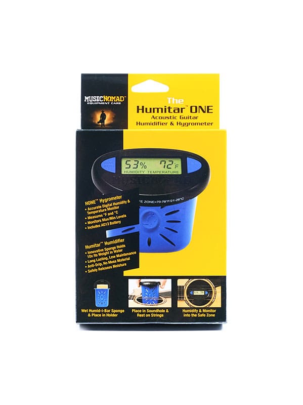 MUSICNOMAD MN311 THE HUMITAR ONE - HUMIDIFIER AND HYGROMETER FOR ACOUSTIC GUITAR