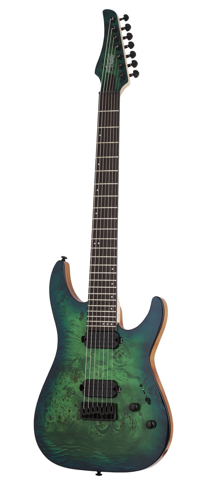 SCHECTER C-7 PRO AQUA BURST