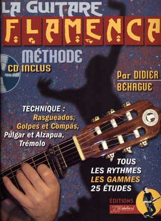 JJREBILLARD BEHAGUE DIDIER - GUITARE FLAMENCA + CD