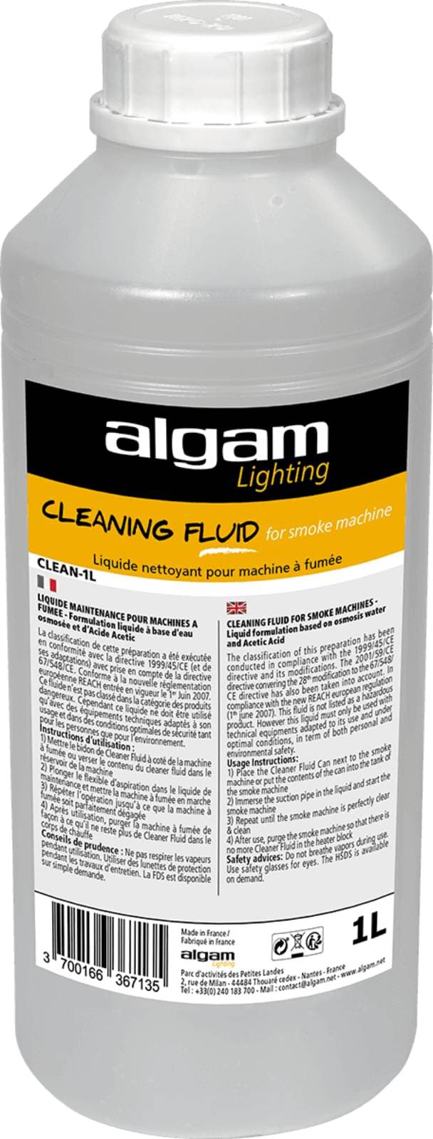 ALGAM LIGHTING CLEAN-1L-LIMPIADOR LIQUIDO 1L
