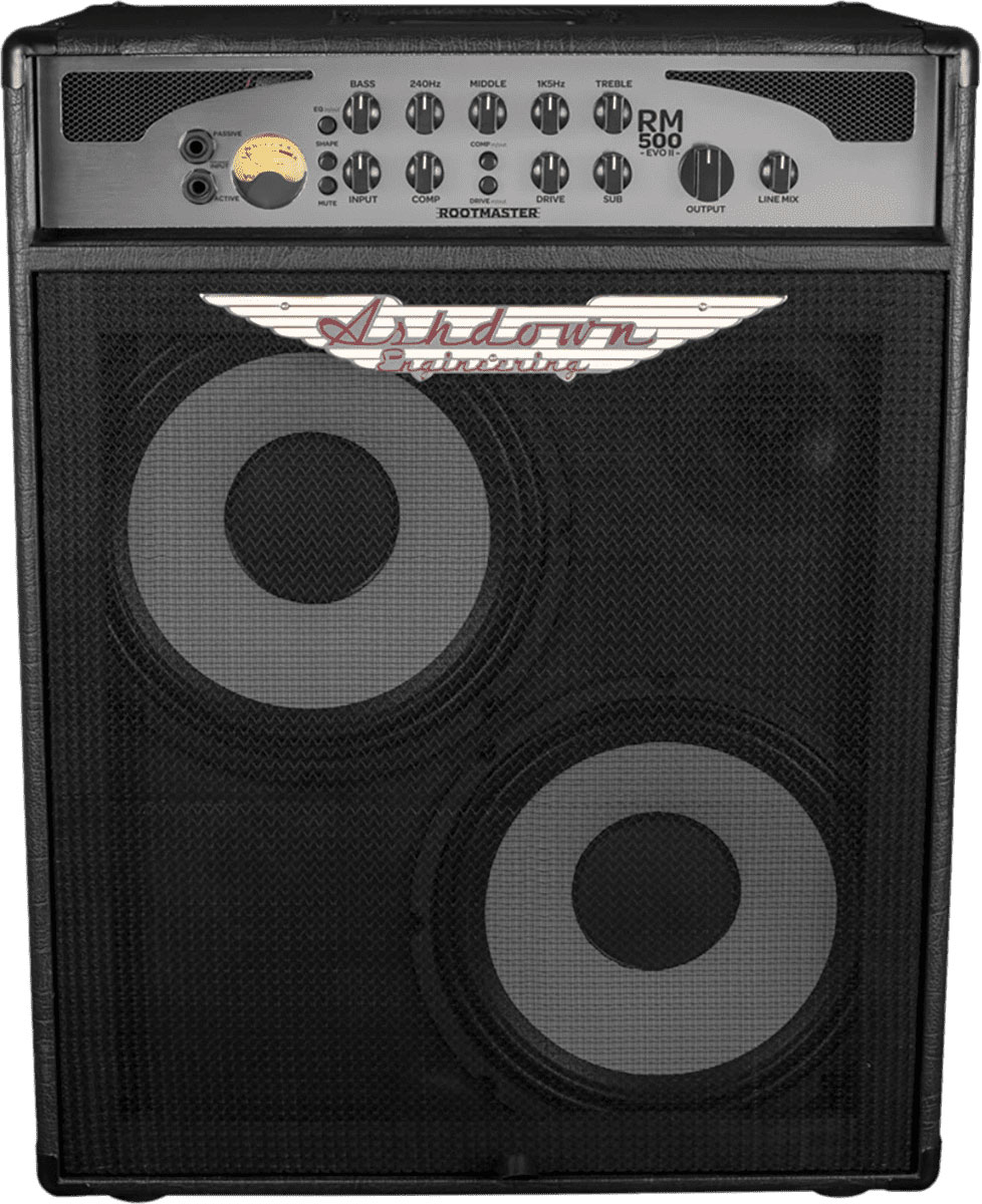 ASHDOWN RM-C210T-500-EVO II - LIGHTWEIGHT BASS COMBO