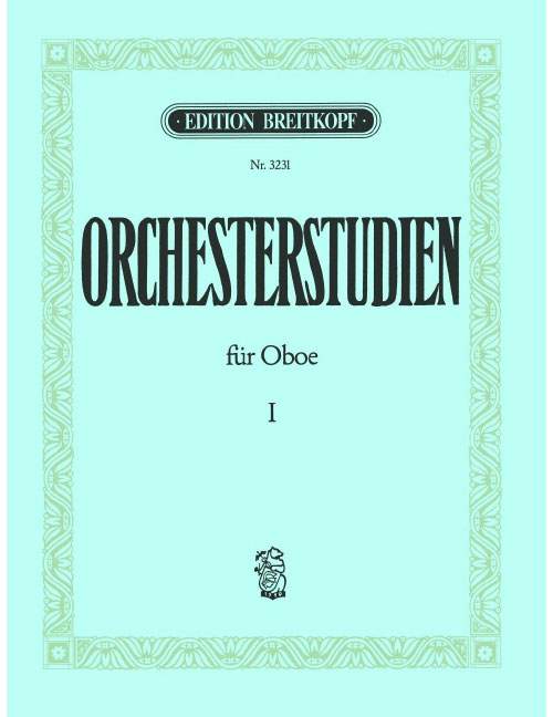 EDITION BREITKOPF ORCHESTERSTUDIEN FUR OBOE VOL.1