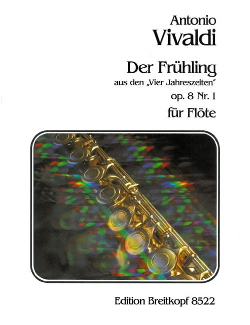 EDITION BREITKOPF VIVALDI ANTONIO - FRUHLING AUS ?VIER JAHRESZ.? - FLUTE