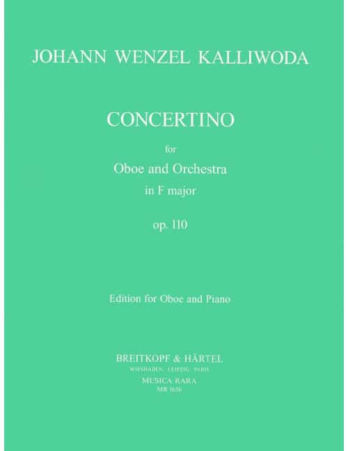 EDITION BREITKOPF KALLIWODA J.W. - CONCERTINO OP. 110