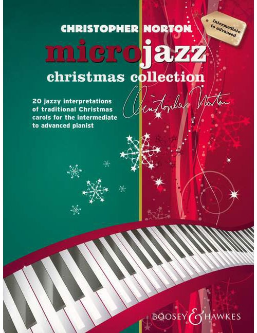 BOOSEY & HAWKES NORTON CHRISTOPHER - MICROJAZZ CHRISTMAS COLLECTION (INTERMEDIAIRE - AVANCE) - PIANO