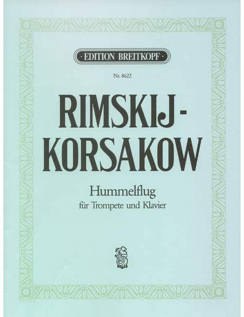 EDITION BREITKOPF RIMSKY-KORSAKOV NICOLAI - HUMMELFLUG - TRUMPET, PIANO