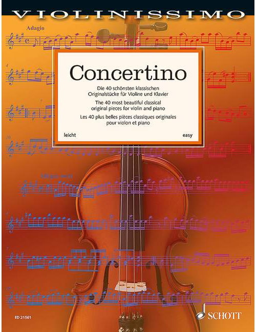 SCHOTT CONCERTINO - VIOLON