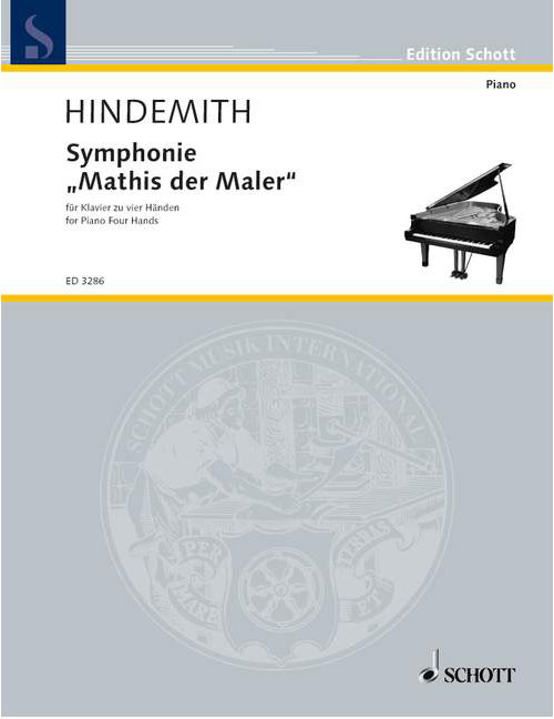 SCHOTT HINDEMITH PAUL - SYMPHONY ?MATHIS DER MALER? - PIANO