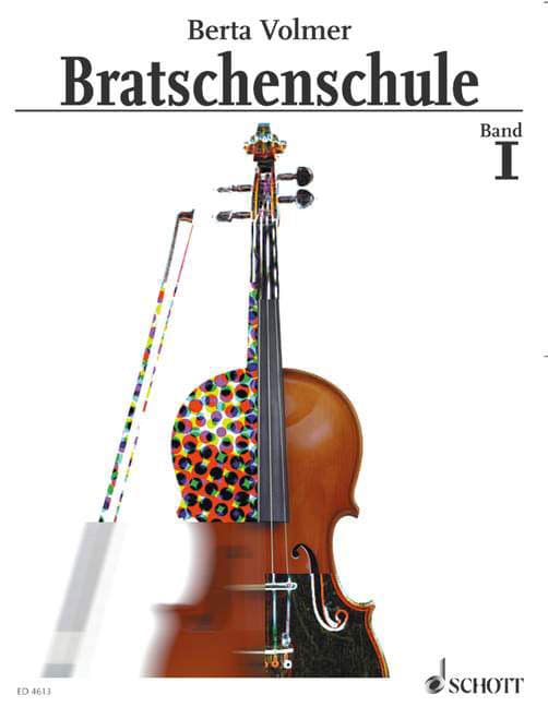 SCHOTT VOLMER BERTA - BRATSCHENSCHULE BAND 1 - VIOLA