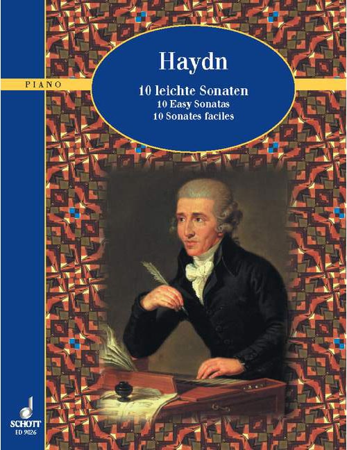 SCHOTT HAYDN JOSEPH - TEN EASY SONATAS - PIANO