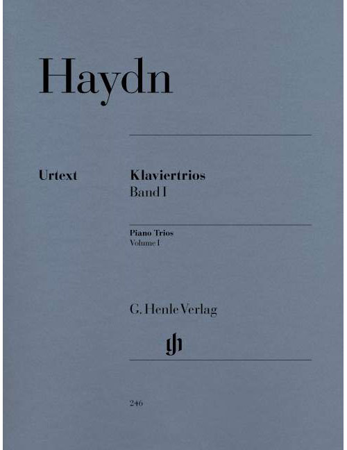 HENLE VERLAG HAYDN J. - PIANO TRIOS, VOLUME I