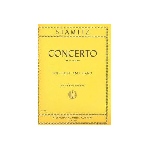 IMC STAMITZ CARL - CONCERTO IN G MAJOR - FLUTE & PIANO