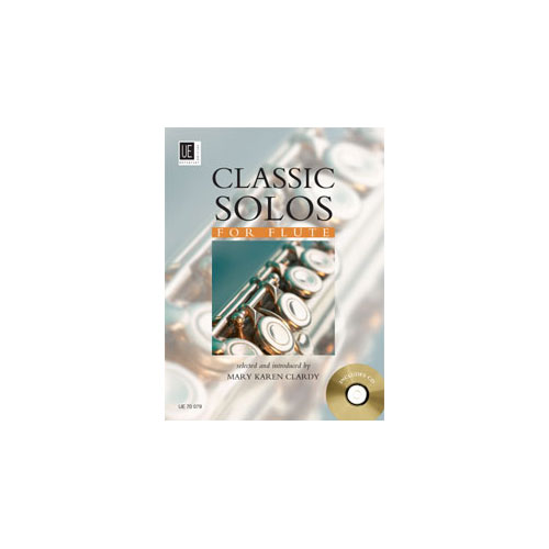 UNIVERSAL EDITION CLASSIC SOLOS FOR FLUTE VOL. 1 + CD
