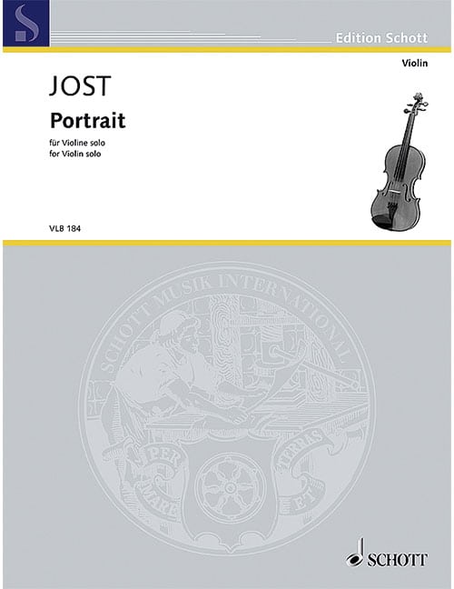 SCHOTT JOST C. - PORTRAIT - VIOLON