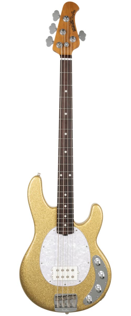 MUSIC MAN STINGRAY SPECIAL - GENIUS GOLD - ROASTED MAPLE/ROSEWOOD - WHITE PG - CHROME