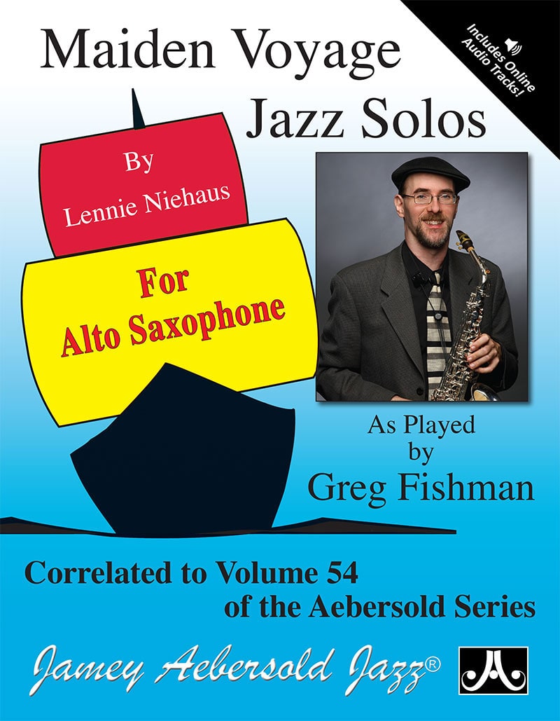 AEBERSOLD MAIDEN VOYAGE JAZZ SOLOS FOR ALTO SAX + CONTENIDO DESCARGABLE 