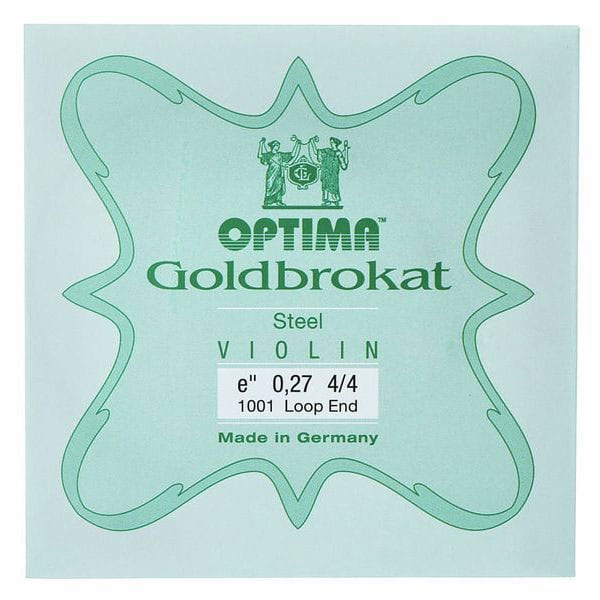 OPTIMA STRINGS VIOLIN LENZNER GOLDBROKAT VIOLIN E 0,27 S HARD