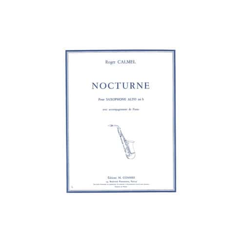 COMBRE CALMEL ROGER - NOCTURNE - SAXOPHONE ET PIANO