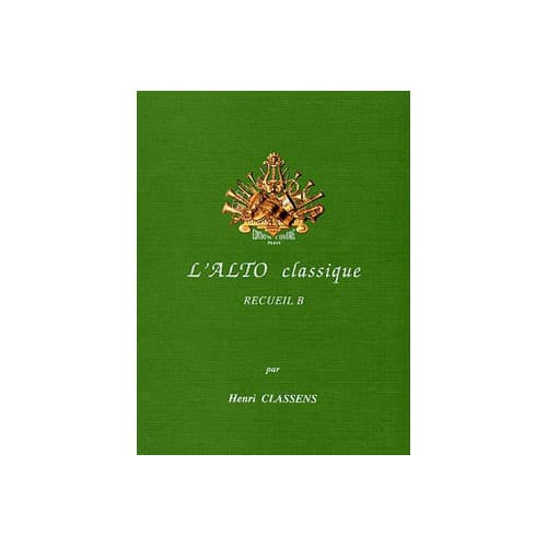 COMBRE CLASSENS H. - L'ALTO CLASSIQUE VOL.B