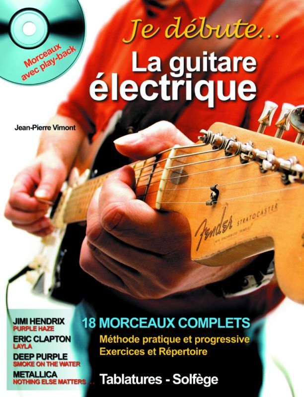 HIT DIFFUSION VIMONT J.P. - JE DEBUTE LA GUITARE ELECTRIQUE + CD