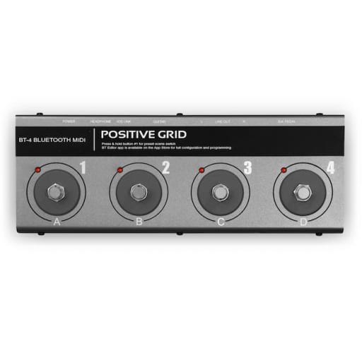 POSITIVE GRID BT4 BLUETOOTH MIDI PEDAL