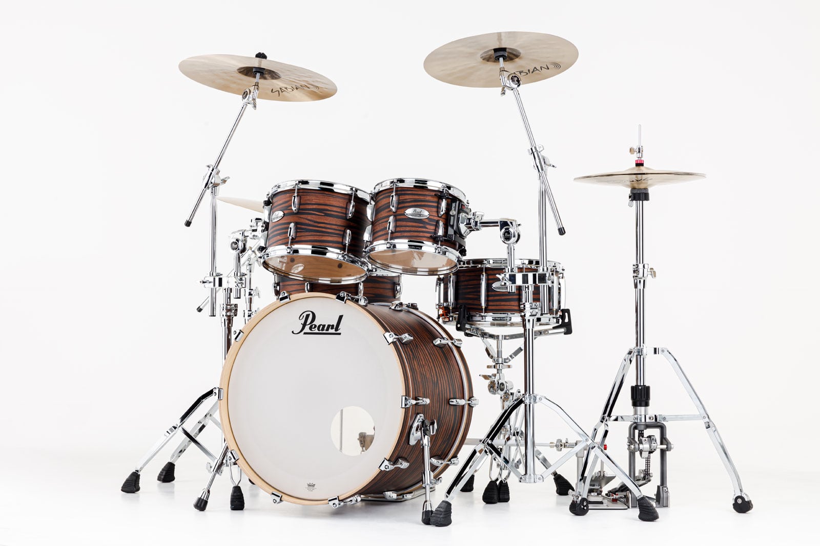 PEARL DRUMS PMX PROFESSIONAL MAPLE STAGE 22 MATTE MOCHA SWIRL