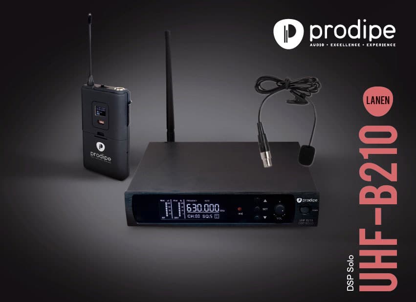 PRODIPE UHF B210 DSP LAVALIER SOLO 