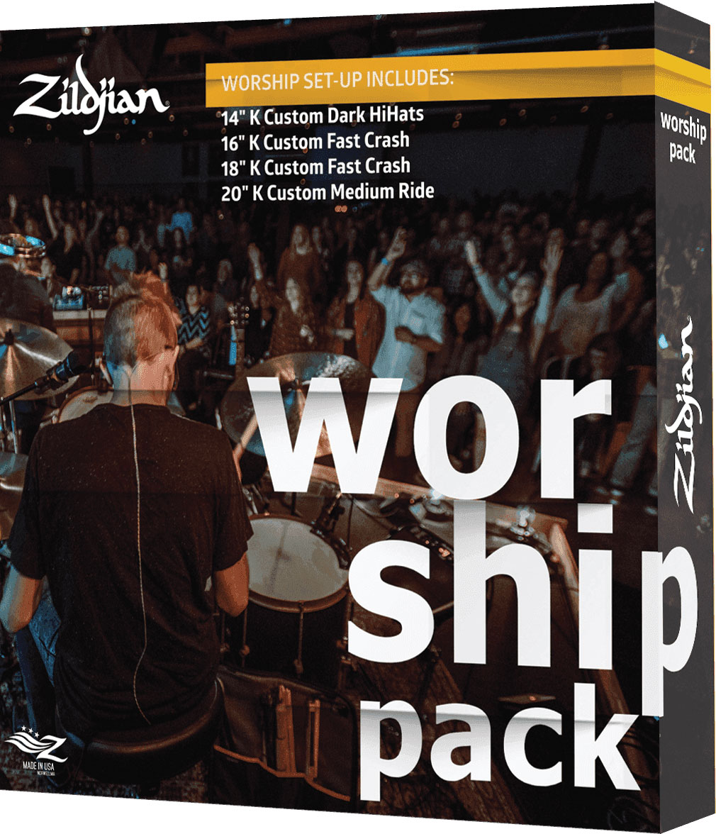 ZILDJIAN KC0801W - PLATOS SET WORSHIP SERIE K CUSTOM