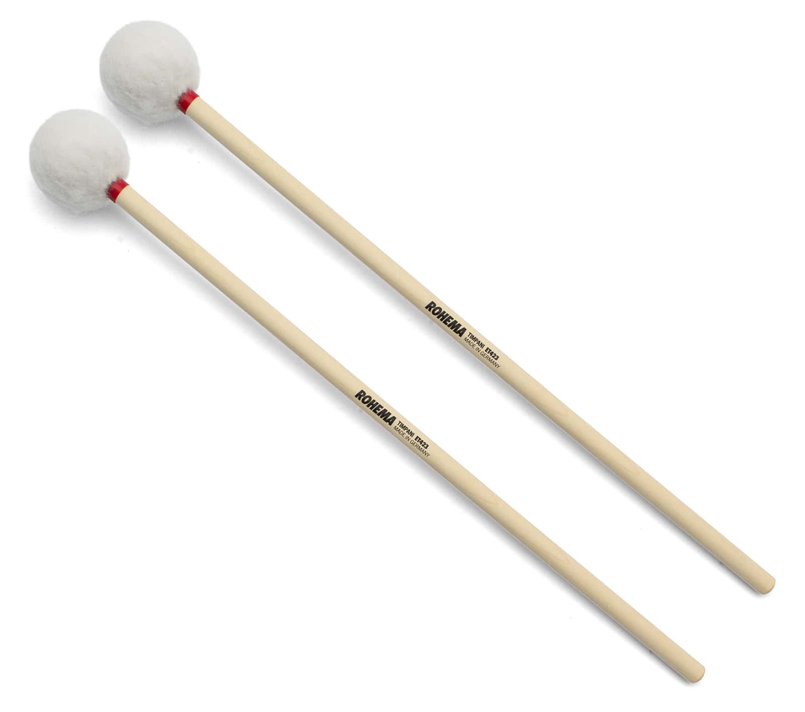 ROHEMA ET423 - TIMPANI MALLETS MAPLE MEDIUM