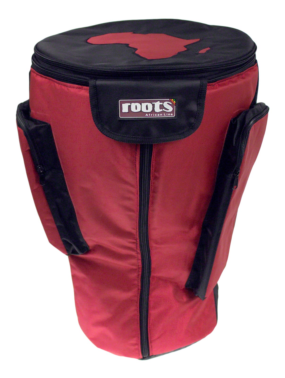 ROOTS PERCUSSION 36CM X 67CM DJEMBE HEAVY DUTY PROTECTION BAG - RED