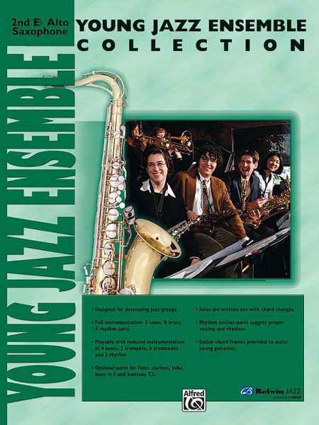 ALFRED PUBLISHING YOUNG JAZZ ENSEMBLE COLLECTION - ALTO SAXOPHONE 2