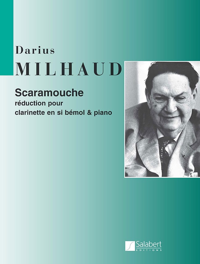 SALABERT MILHAUD D. - SCARAMOUCHE OP.65 D - CLARINETTE ET PIANO