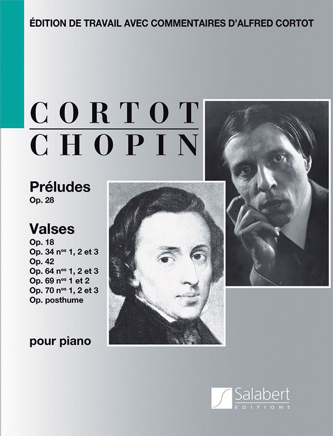 SALABERT CHOPIN F. - PRELUDES & VALSES (CORTOT)