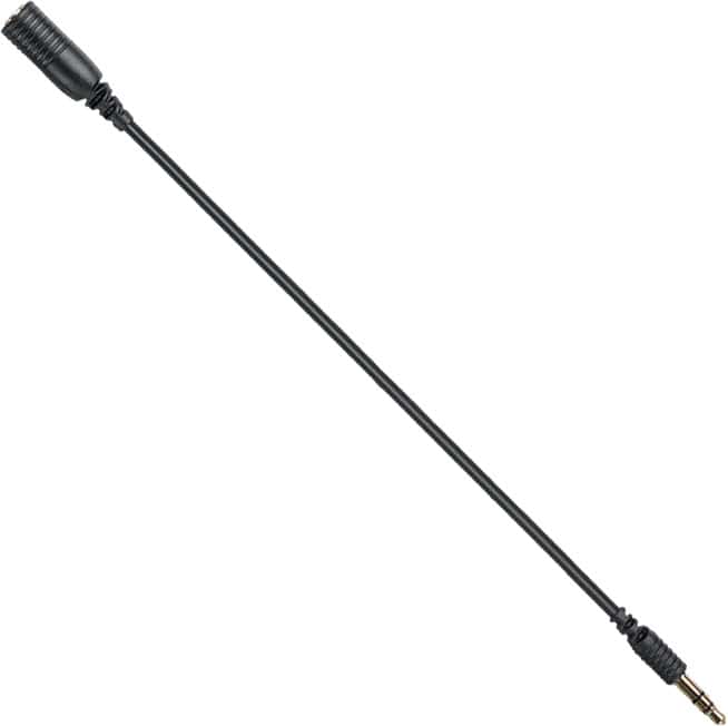 SHURE CABLE RALLONGE NOIR 91CM