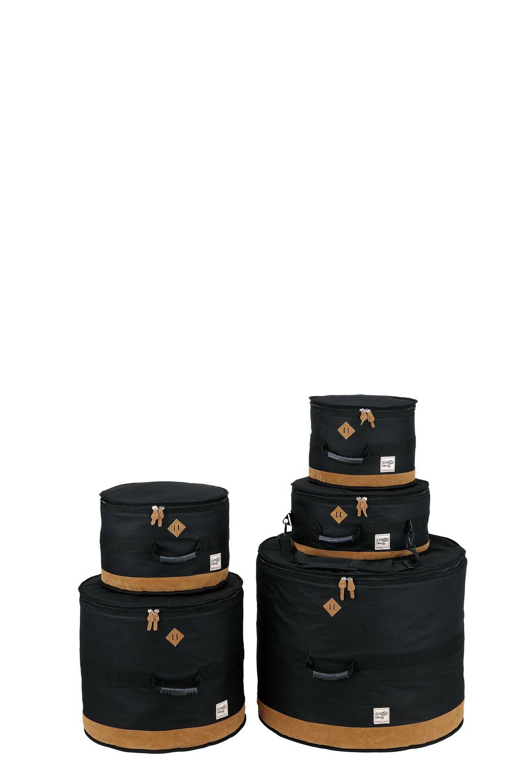 TAMA POWER PAD DESIGNER COLLECTION DRUM BAG SET FOR 5PC DRUM KIT WITH 22