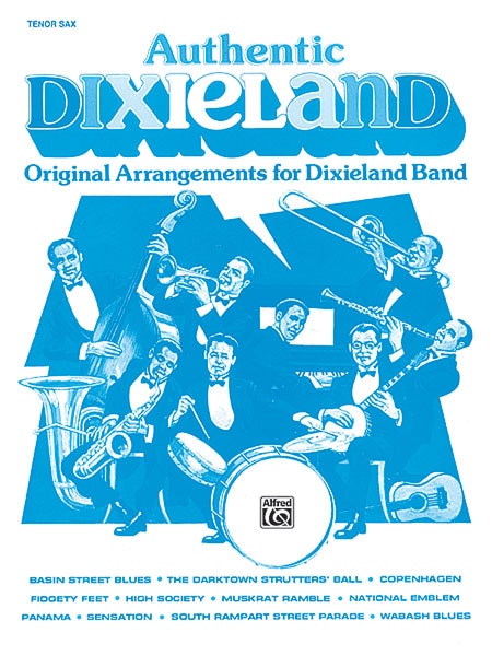 ALFRED PUBLISHING AUTHENTIC DIXIELAND - SAXOPHONE