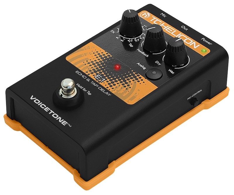 TC HELICON VOICETONE SINGLE E1 - ECHO AND TAP DELAY