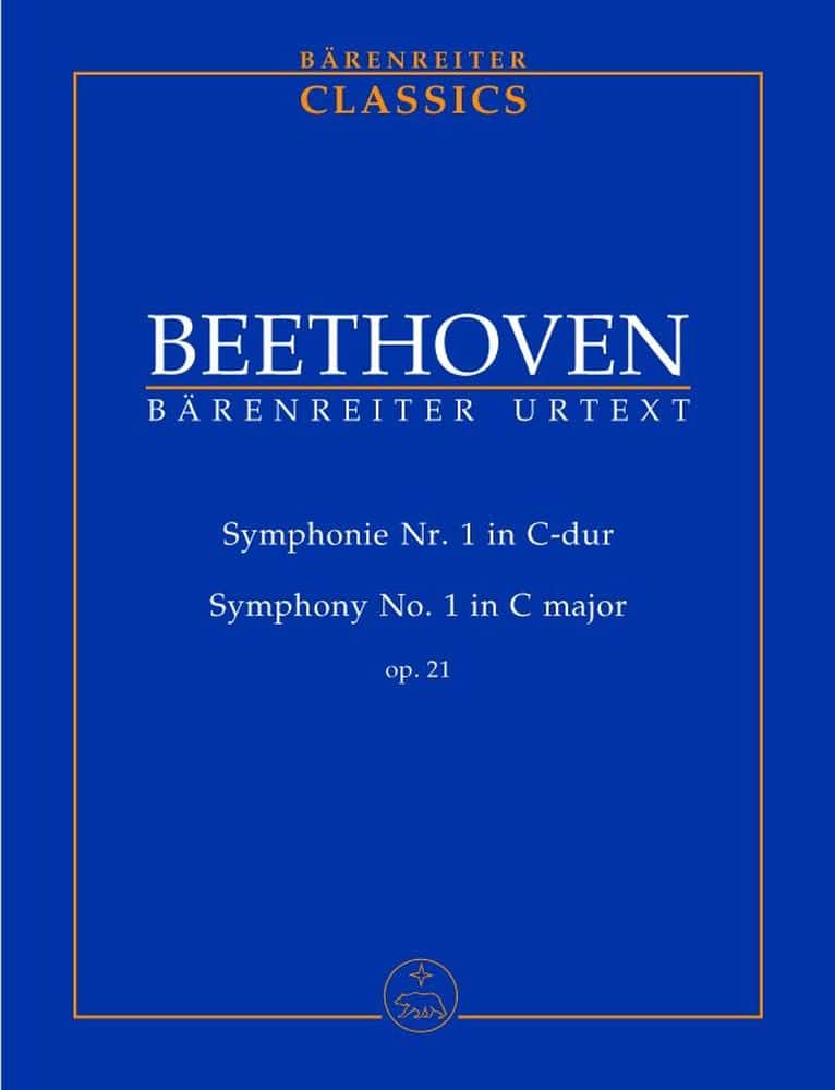 BARENREITER BEETHOVEN L.VON - SYMPHONIE N°1 IN C MAJOR OP.21 - STUDY SCORE