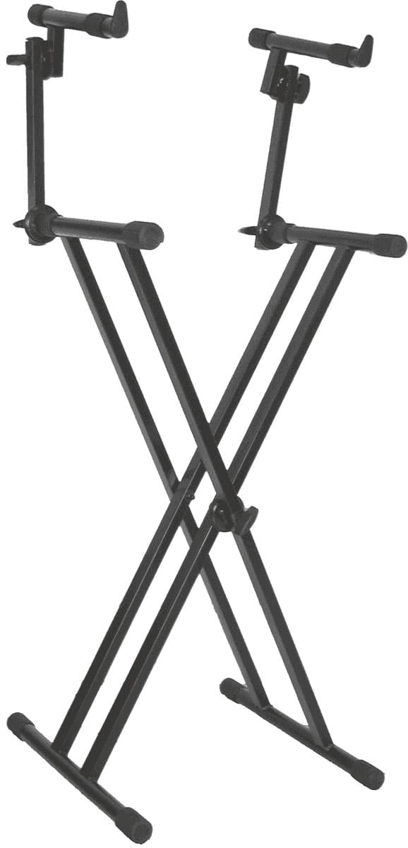 QUIKLOK T22 DOUBLE X KEYBOARD STAND WITH TWO LEVELS