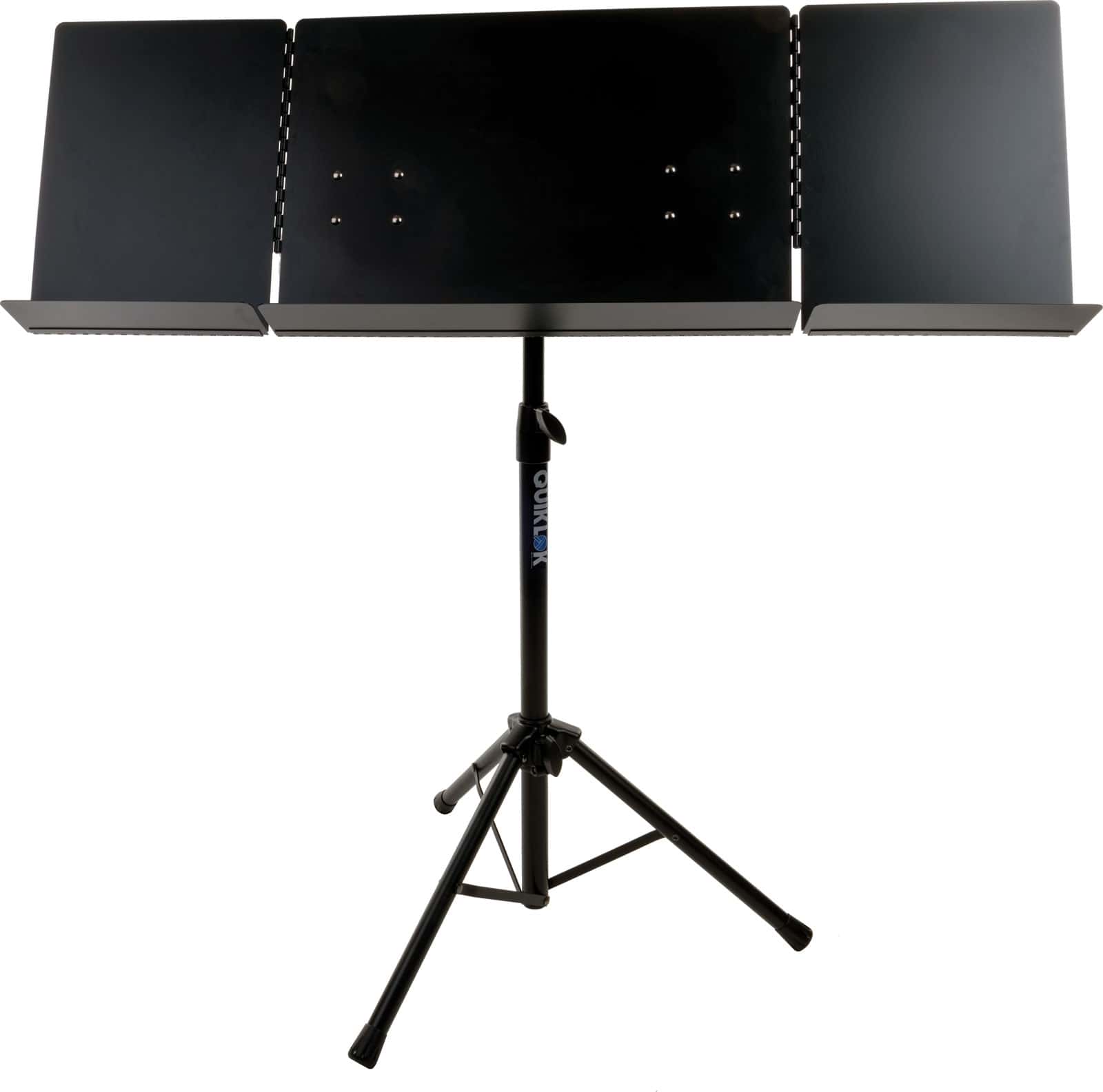 QUIKLOK MS320 ORCHESTRA STAND 3 PAGES BLACK