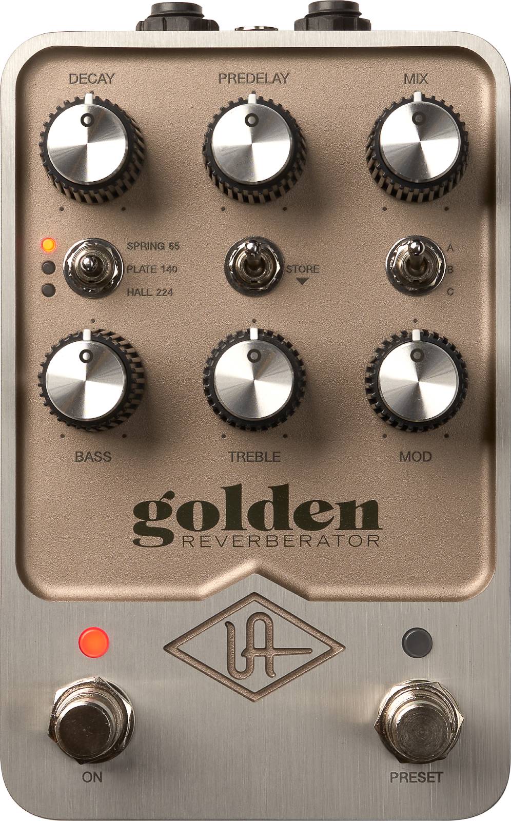 UNIVERSAL AUDIO UAFX GOLDEN REVERBERATOR