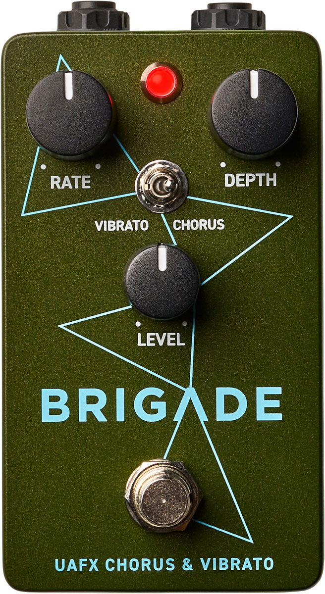 UNIVERSAL AUDIO UAFX BRIGADE CHORUS AND VIBRATO