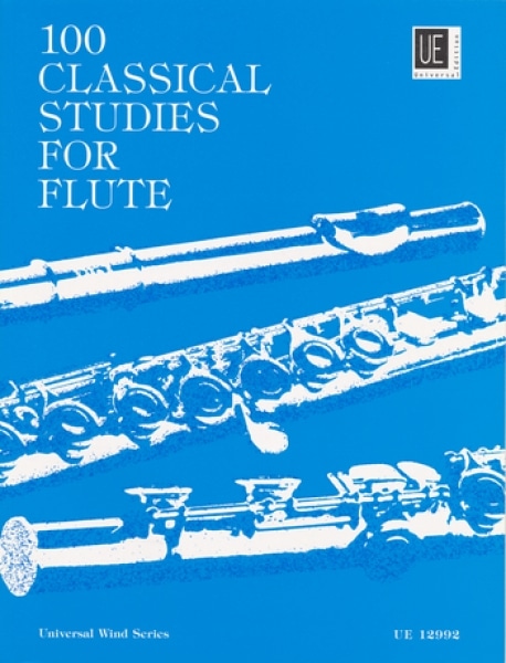 UNIVERSAL EDITION VESTER FRANS - 100 CLASSICAL STUDIES - FLUTE 