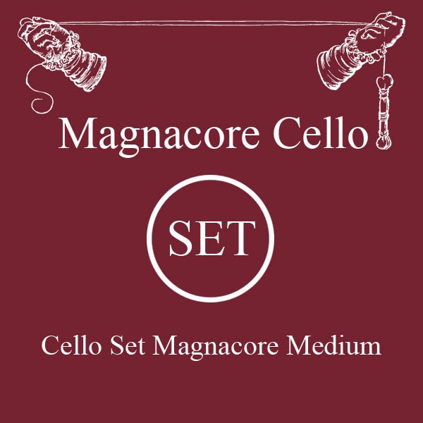 LARSEN STRINGS STRINGS FOR CELLOS MAGNACORE MEDIUM 