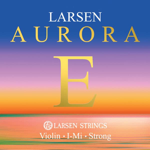 LARSEN STRINGS AURORA CUERDAS VIOLN E 4/4 BALL END STRONG